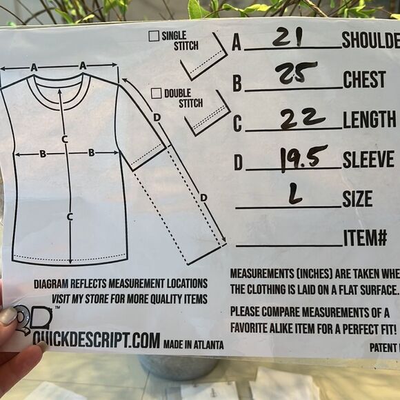 Rag & Bone Floral Cropped Button Up Denim Shirt with Raw Hem Sz Large NWT - Picture 14 of 14